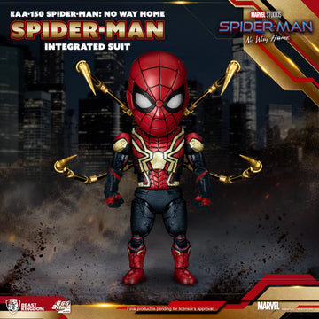 Beast Kingdom EAA-150 Marvel Spider-Man: No Way Home Spider-Man Integrated Suit Egg Attack Action Figure